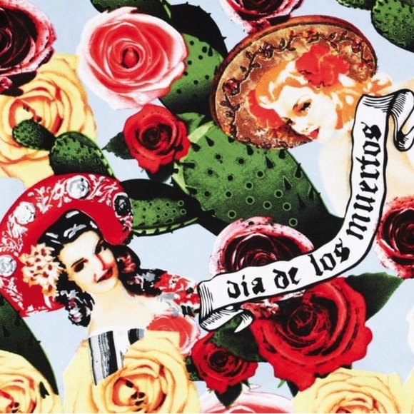 HELL BUNNY Mexico 50s Rockabilly Halter Neck Cotton Midi Dress - Picture 15 of 16